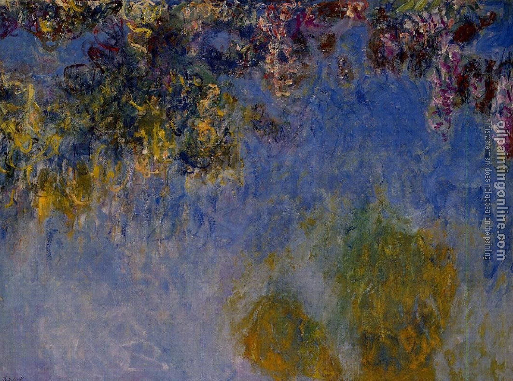 Monet, Claude Oscar - Wisteria